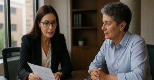 Financial Gravity Family Office Director meeting with a business owner client to design a scalable multi-family office strategy.